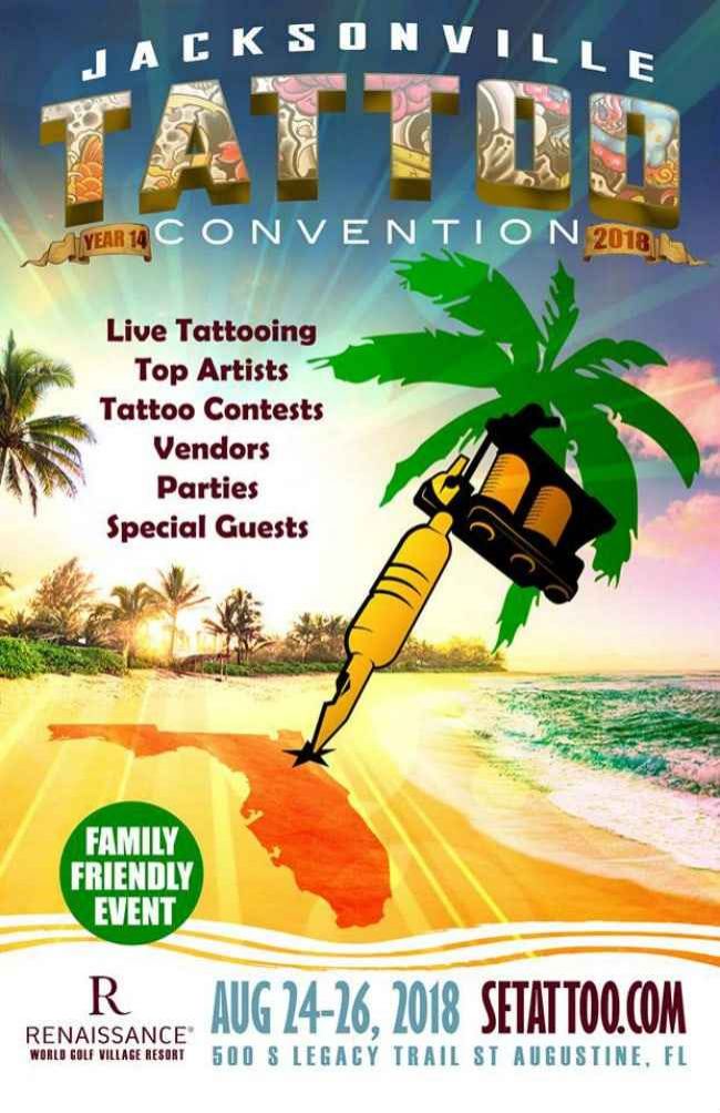 Jacksonville Tattoo Convention August 2018 United States iNKPPL